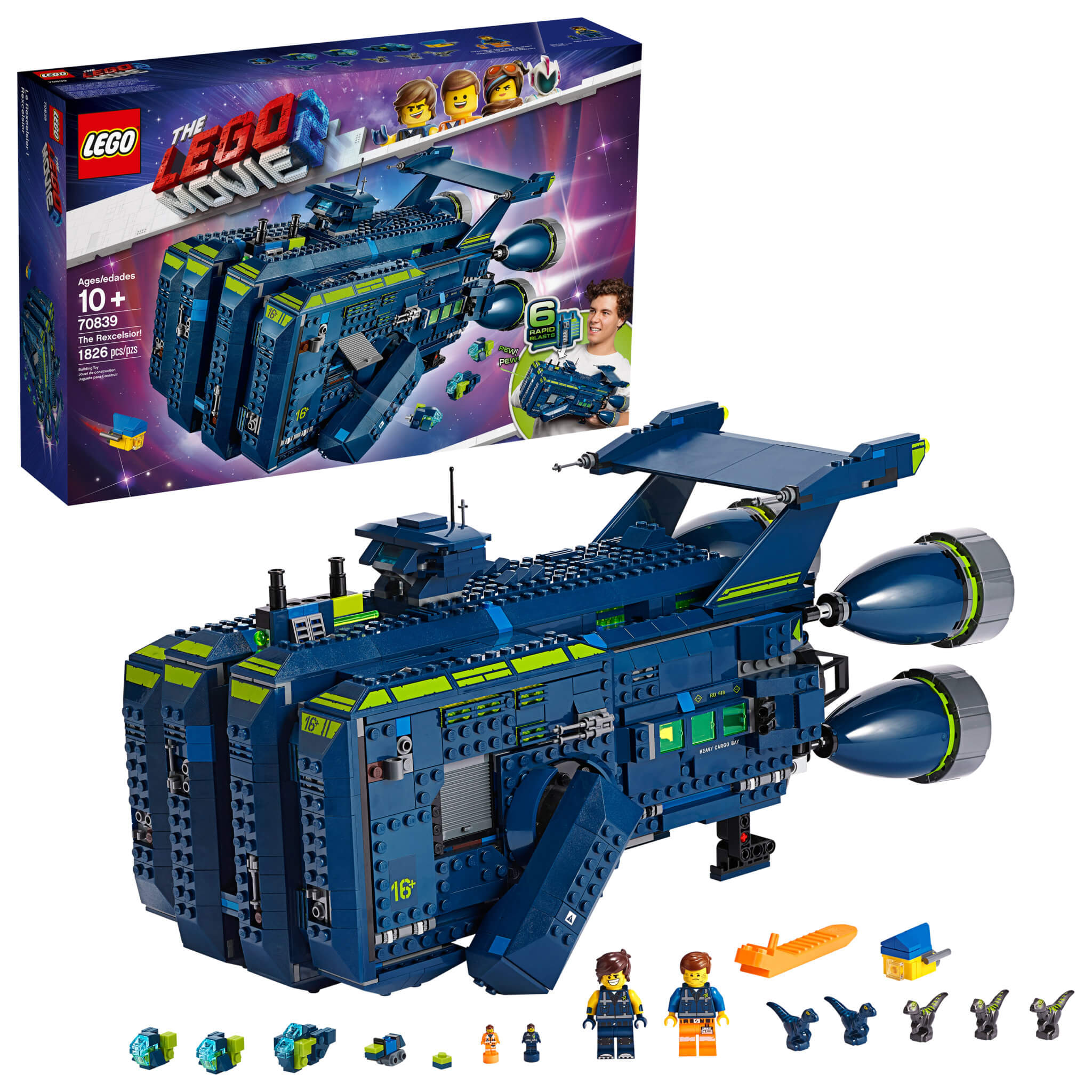 LEGO Movie The Rexcelsior! 70839 Emmet Spaceship Toy ONLY $119 (Reg $150)