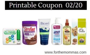 Printable Coupon Roundup 02/20: Save On Purell, Biore, SlimFast &amp; More