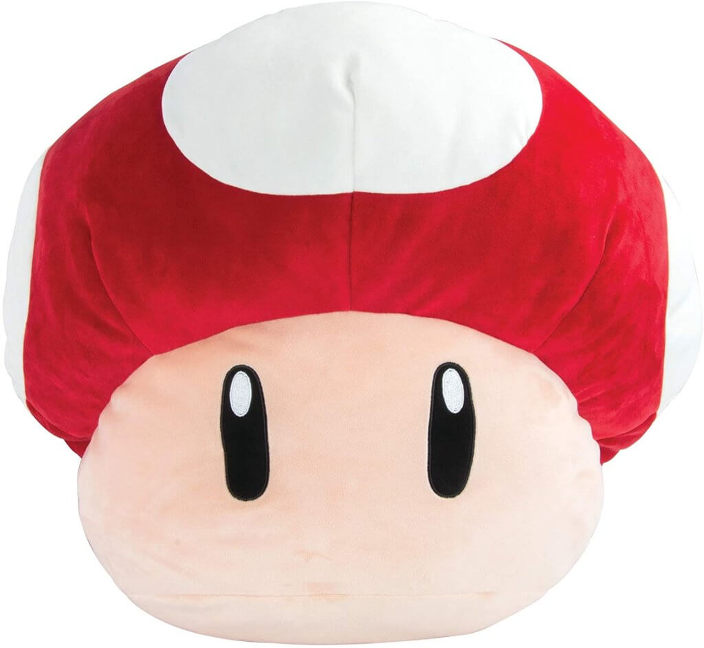 mario mushroom plush toy