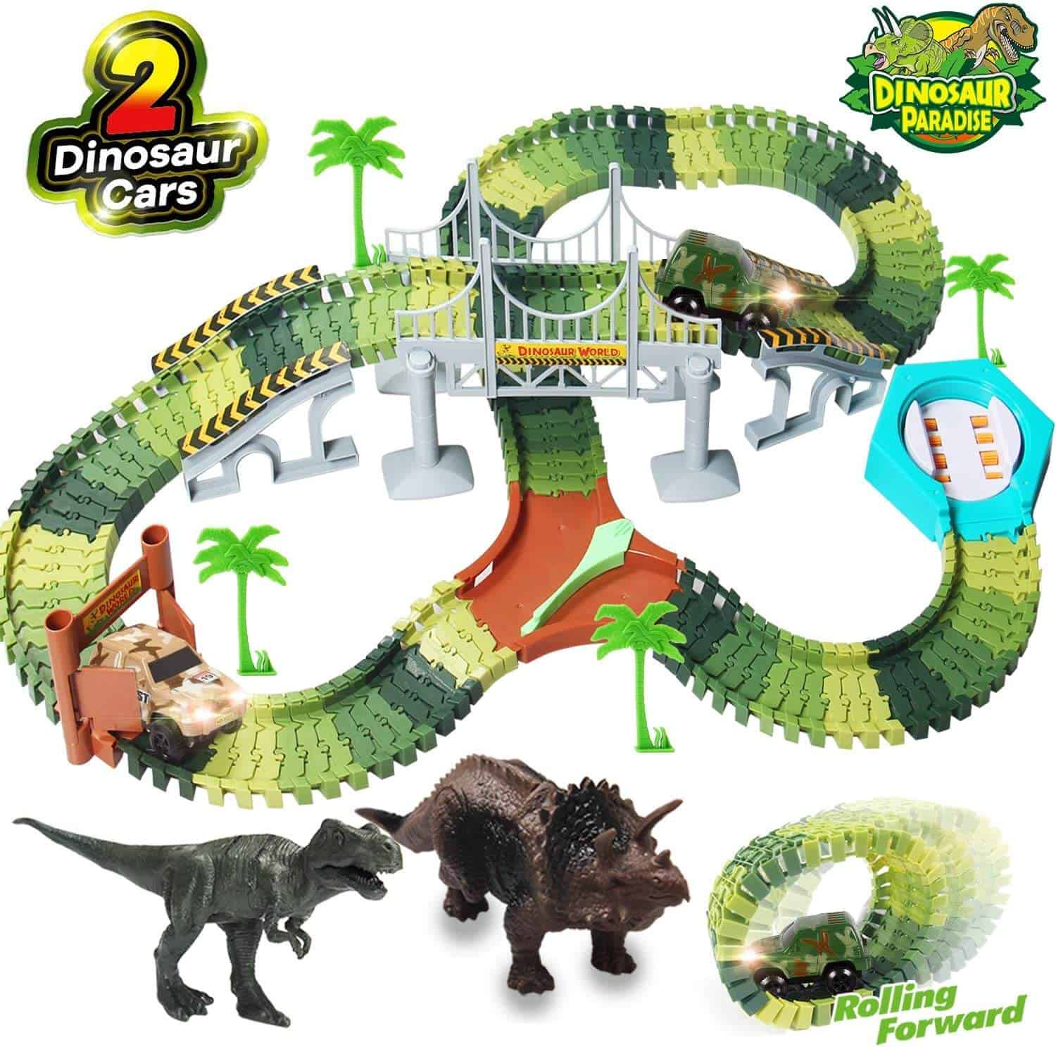 homofy dinosaur race track