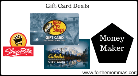 ShopRite: Gift Card Deal – $10.00 Moneymaker Starting 7/5!