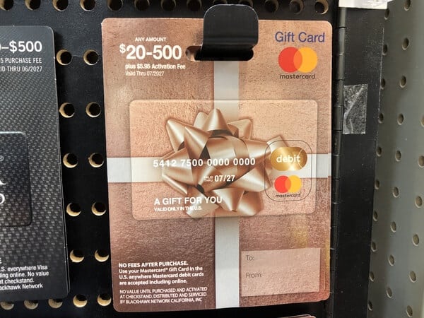 Mastercard Gift Card Moneymaker Deal