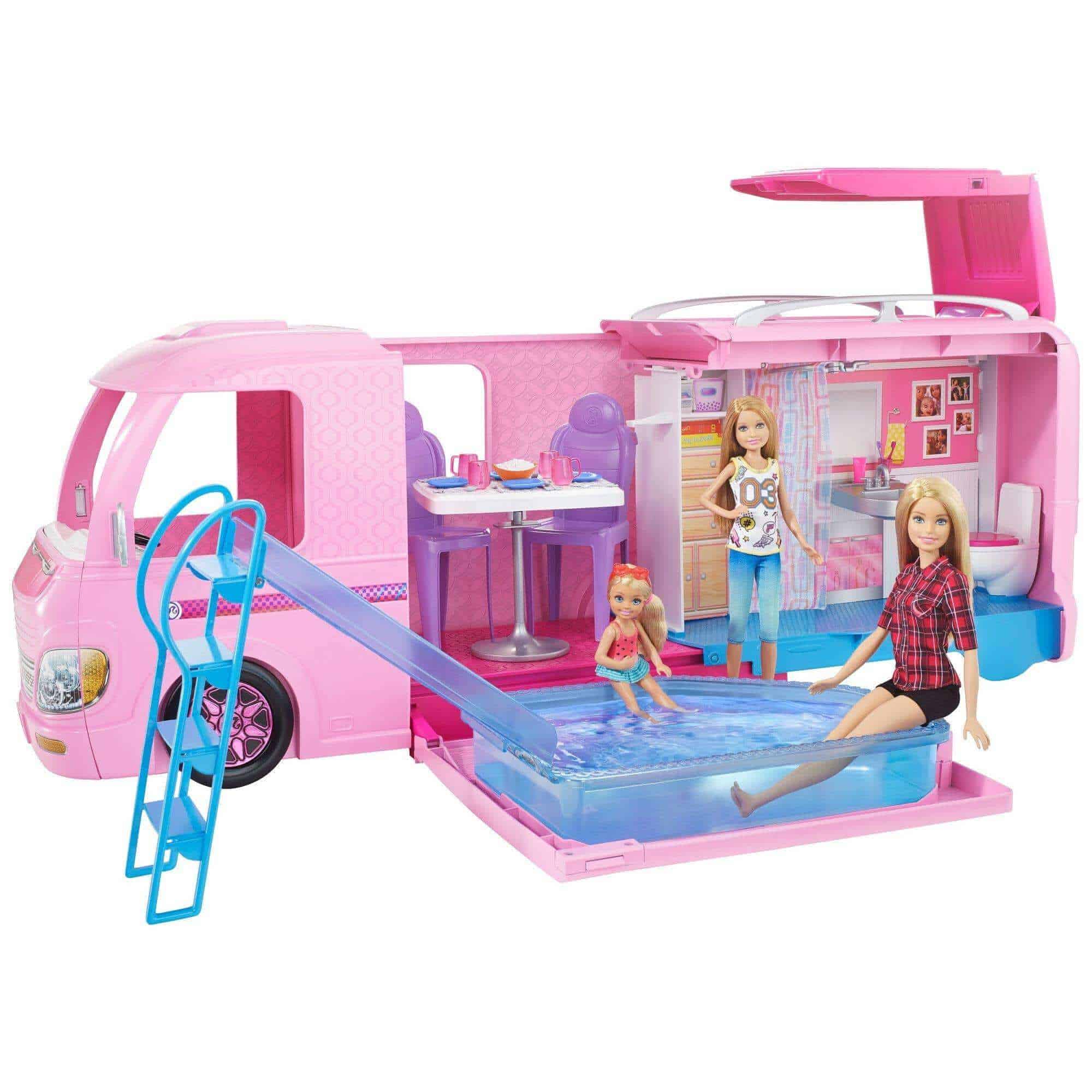 Barbie DreamCamper Adventure Camping Playset with Accessories ONLY $64.99 (Reg $110)