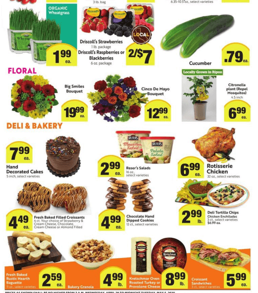 Luckys Weekly Ad Scan Apr 29 - May 5, 2020