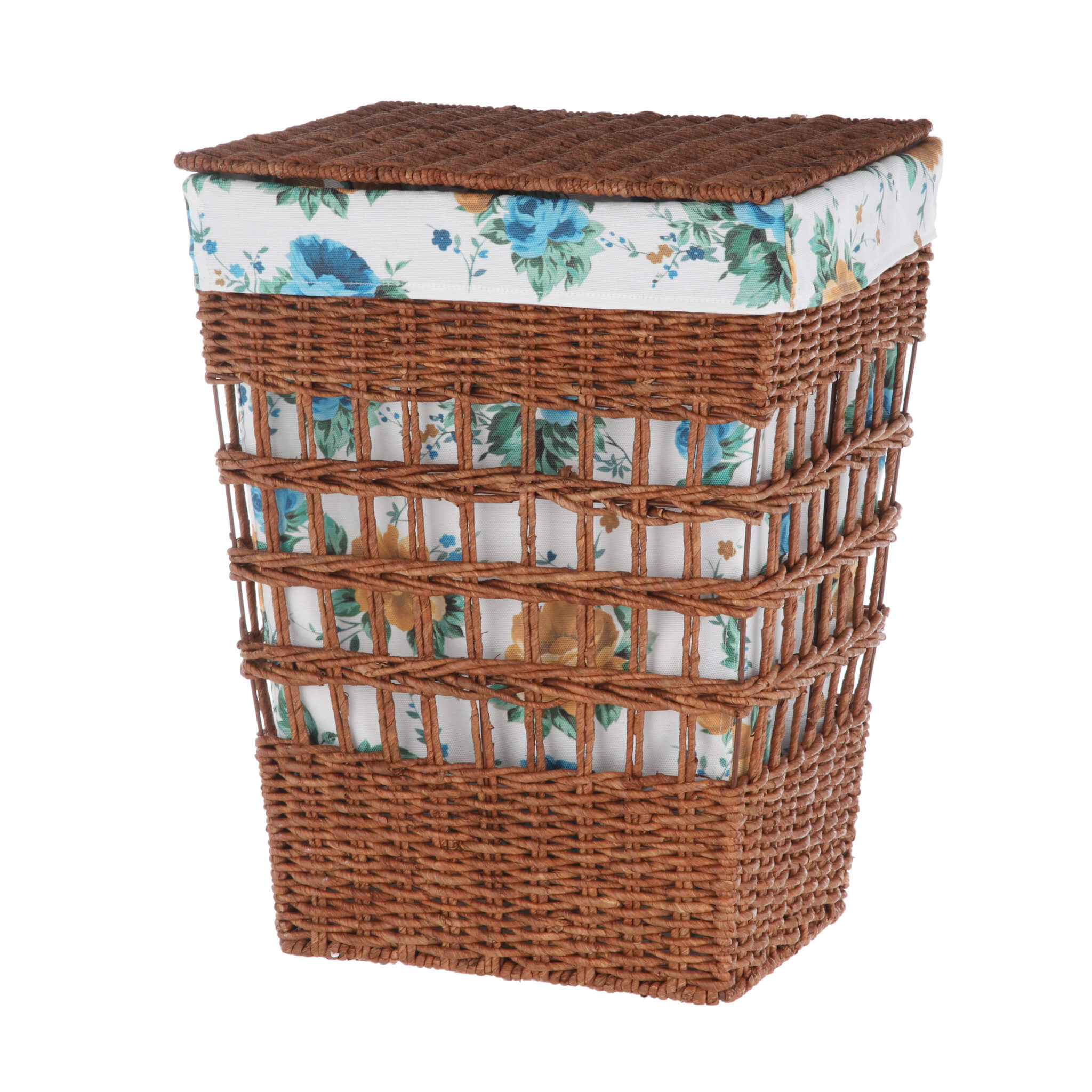 The Pioneer Woman Rose Shadow Maize Laundry Hamper ONLY $21.86 (Reg $35)