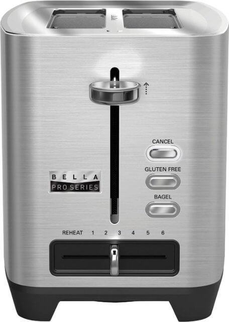 Bella – Pro Series 2-Slice Wide-Slot Toaster ONLY $19.99 (Reg $50)