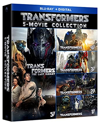 Transformers 5-Movie Blu-ray Collection ONLY $28.60 (Reg $60)