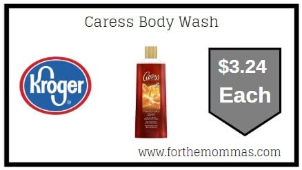 Kroger: Caress Body Wash ONLY $3.24 {Reg $4.29}