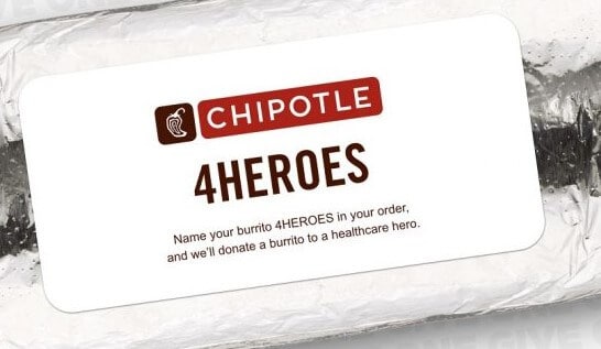 chipotle healthcare heroes