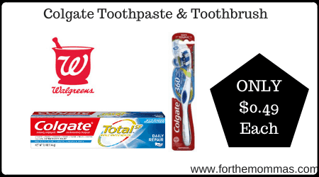 Colgate Toothpaste & Toothbrush