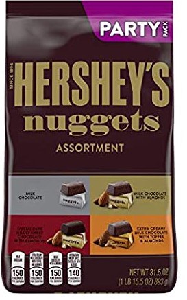 Herhey's Nuggets- Milk Chocolate- 1 lb