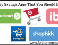 Money Savings Apps That You Should Have