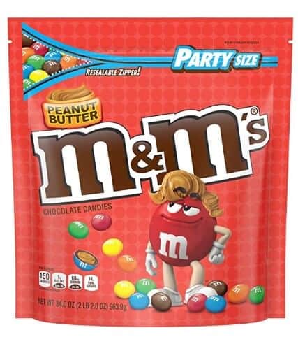 M&M’S Peanut Butter Candy Party Size for $8.53 Shipped M&M’S Peanut Butter Candy Party Size for $8.53 Shipped