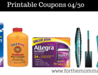 Printable Coupons Roundup 04/30: Save On GOLD BOND, Allegra, ACT & More