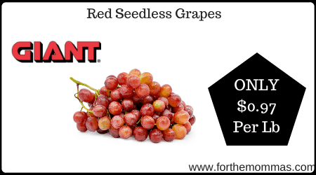 Giant: Red Seedless Grapes
