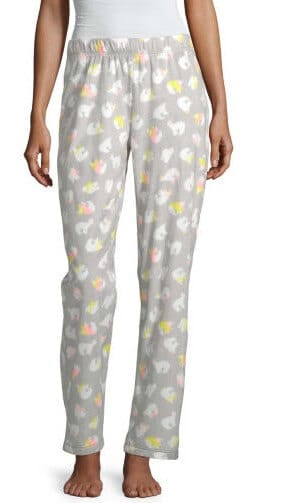 microfleece pajama pants womens