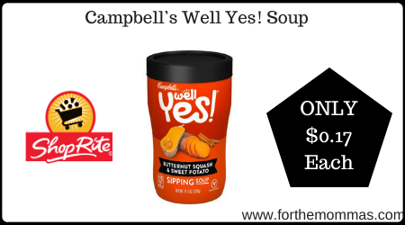 Campbell’s Well Yes! Soup