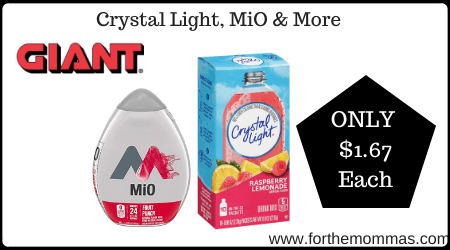 Crystal Light, MiO & More
