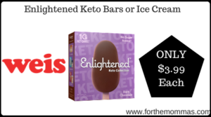 Enlightened Keto Bars or Ice Cream