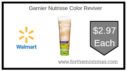 Walmart: Garnier Nutrisse Color Reviver $2.97 Starting 5/31