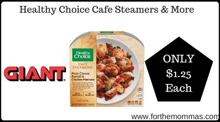 Healthy Choice Cafe Steamers