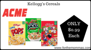 Kellogg’s Cereals