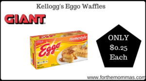 Giant: Kellogg's Eggo Waffles