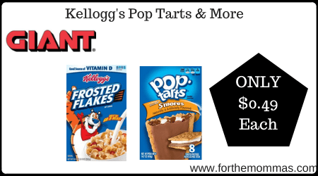 Giant: Kellogg's Pop Tarts
