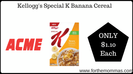 Kellogg's Special K Banana Cereal
