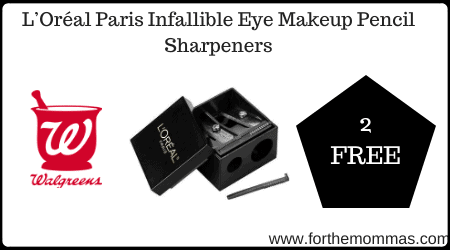 L’Oréal Paris Infallible Eye Makeup Pencil Sharpeners