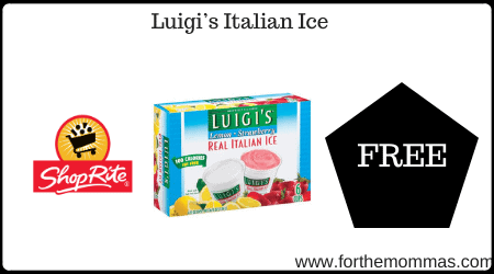 ShopRite: Luigis Italian Ice As Low As FREE Starting 6/21!