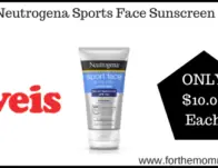 Neutrogena Sports Face Sunscreen