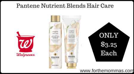 Pantene Nutrient Blends Hair Care
