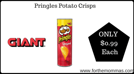 Giant: Pringles Potato Crisps