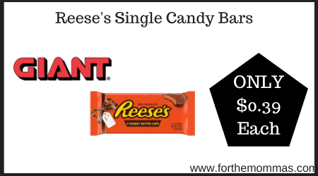 Reese's Single Candy Bars