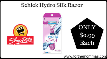 Schick Hydro Silk Razor