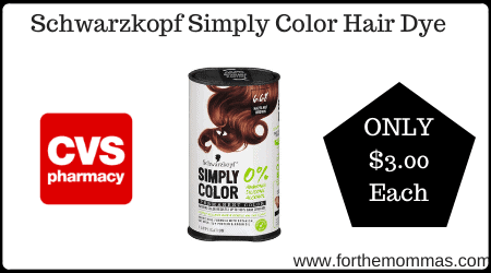 Schwarzkopf Simply Color Hair Dye