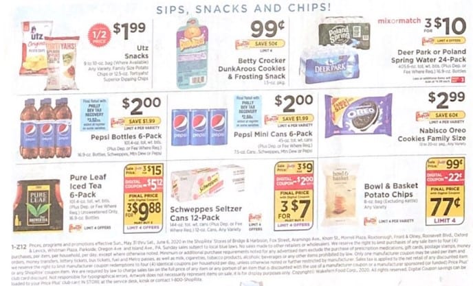 ShopRite Ad Scan For 05/31/20 Thru 06/06/20 Is Here!