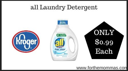 Kroger all Laundry Detergent