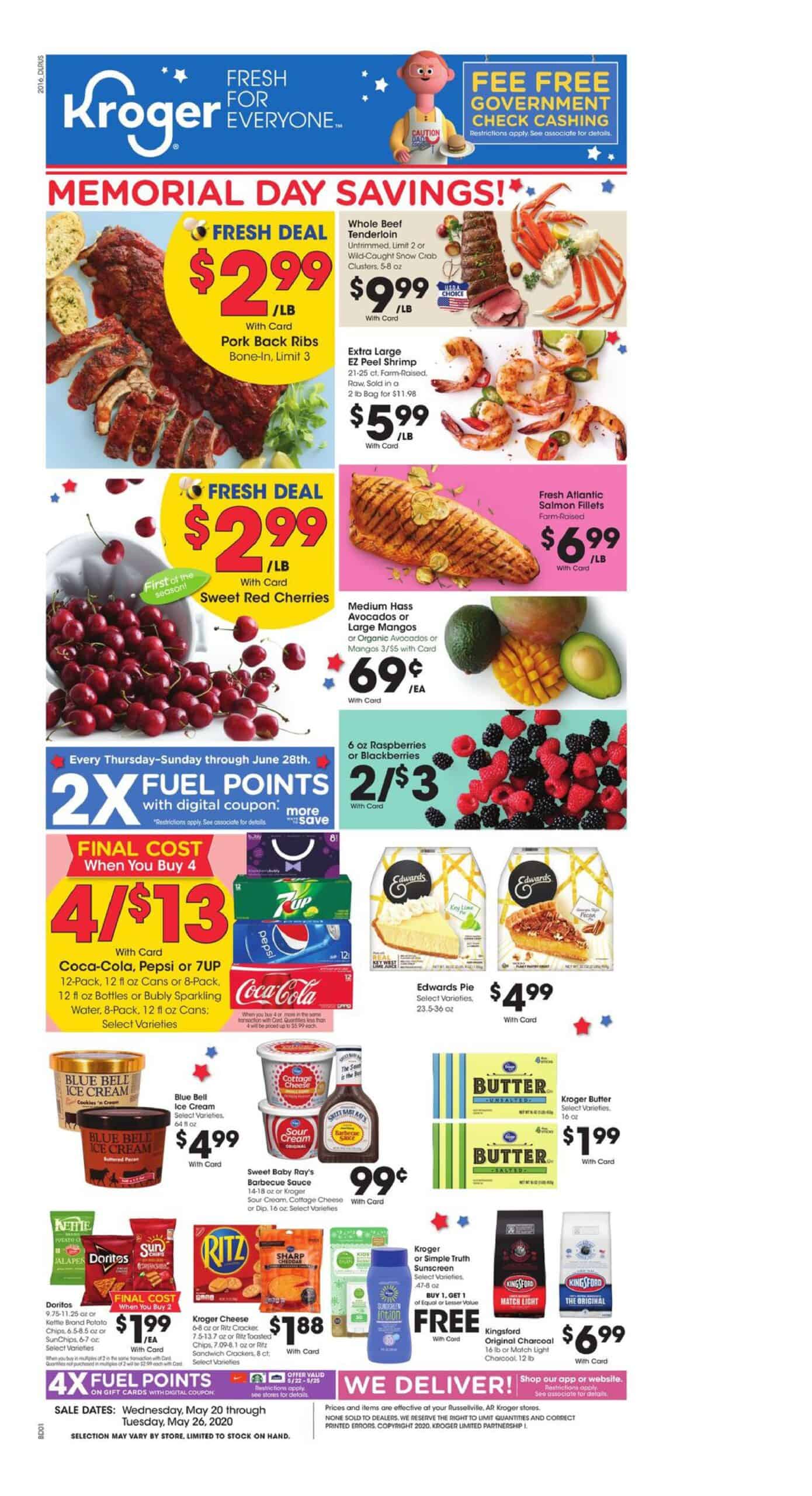 Kroger Weekly Ad Scan for 05/20/20 – 05/26/2020