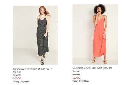old navy casual maxi dresses