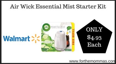 Walmart: Air Wick Essential Mist Starter Kit