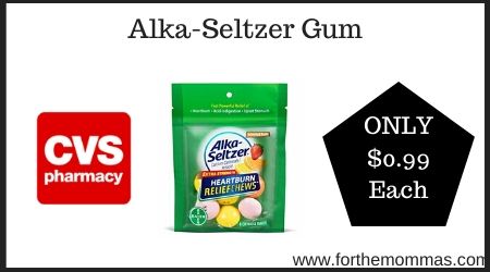 CVS: Alka-Seltzer Gum