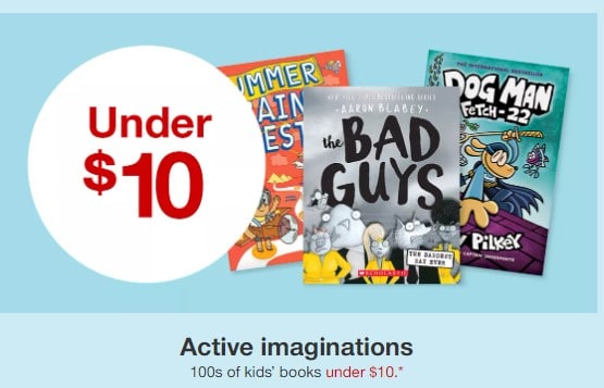 Target: Under $10 Kids Summer Reading Sale