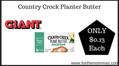 Giant: Country Crock Planter Butter