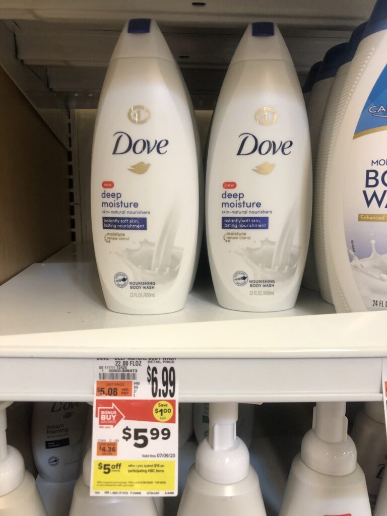 Giant: Dove Body Wash Products