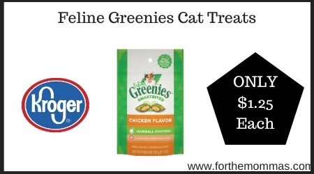 Kroger: Feline Greenies Cat Treats