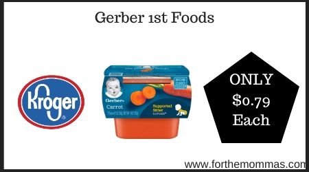 Kroger: Gerber 1st Foods
