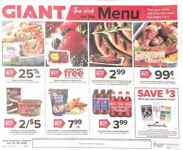 Early Giant Weekly Ads Preview For 06/19/20 – 06/25/20