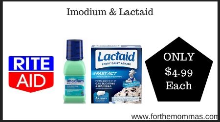 Rite Aid: Imodium & Lactaid